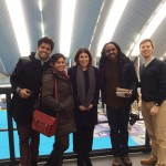 Ipojucan Teixeira, Vanessa Gabriel / British Council, Andrea Stark / High House Production Park, Rogério José de Souza e Will Hahn / Backstage Centre (Créditos: Sarah Macshane - British Council - 2015)