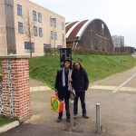 Ipojucan e Rogério visitam o polo cultural High House Production Park (Créditos: Sarah Macshane - British Council - 2015)