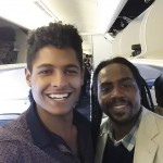 Ipojucan e Rogério no retorno para casa