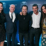 Simone Duailibi / Puig, Gringo Cardia, Vik Muniz, Antonio Banderas e Malu Barretto (Foto: Bruno Ryfer)