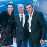 Simone Duailibi / Puig, Gringo Cardia e Antonio Banderas (Foto: Bruno Ryfer)