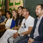 Luciana Carauta (Puig), Alessandra Maestrini, Gabriela Haddad, Antonio Banderas e Vik Muniz (Foto: Myllena Araújo)