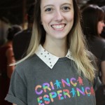 Marina Viabone, uma das visitantes do dia (Foto: Julianne Gouveia)