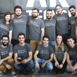 Igers posam na entrada da Spectaculu (Foto: Julianne Gouveia)