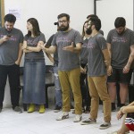 Visitantes apresentam seus trabalhos e conversam com alunos da Spectaculu (Foto: Juan Silva)