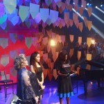 Pipas produzidas pelos jovens da Spectaculu e de outras instituições apoiadas pelo projeto compõem o cenário do show do Criança Esperança 2015