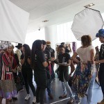 Estúdio fotográfico Spectaculu no 1º Fórum Estética da Periferia (Foto: Alunos Fotografia 2015)