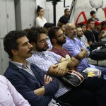 Francisco Bosco e comitiva da Funarte durante Seminário Novos Rumos (Foto: Beatriz Carelli)