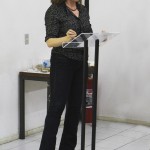 Marisa Orth fala aos presentes na abertura do Seminário Novos Rumos (Foto: Pedro Werneck)