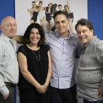 Representantes do British Council, People's Palace Projects e High House Production Park visitam a Spectaculu (Foto: Camila Mariel)